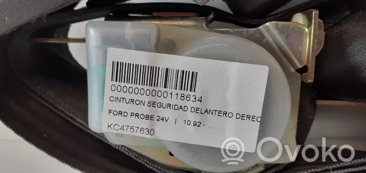 Ford Probe Cintura di sicurezza anteriore KC4757630