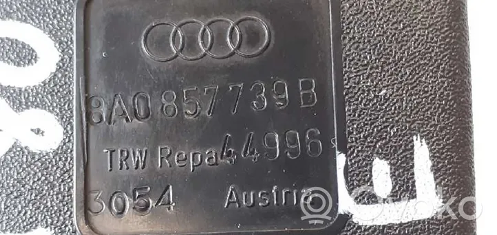 Audi 80 90 S2 B4 Klamra tylnego pasa bezpieczeństwa 8A0857739B