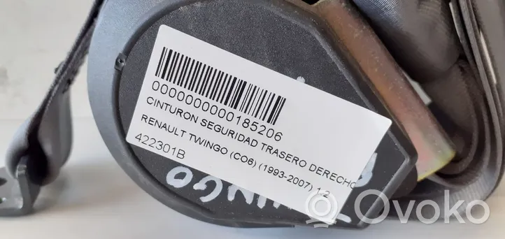 Renault Twingo I Ceinture de sécurité arrière 422301B