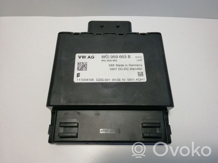 Audi A4 S4 B8 8K Power management control unit 8K0959663B