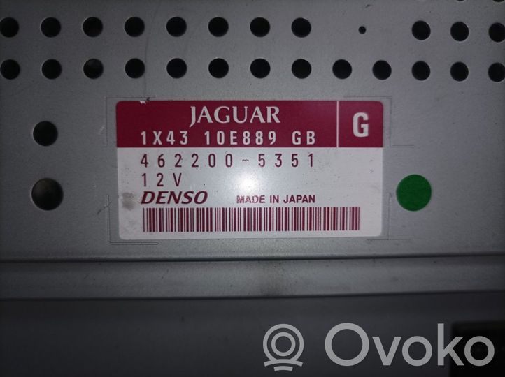 4X4318B876 Jaguar XType Unité principale radio / CD / DVD / GPS, 92.50