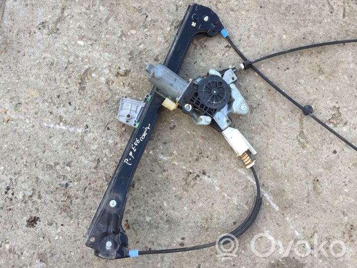 BMW 3 E46 Front door window regulator with motor 8204180