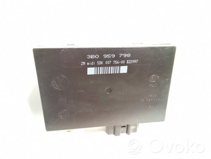 Volkswagen PASSAT B5.5 Module confort 3B0959798