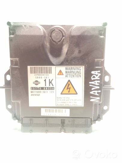 Nissan Navara D40 Calculateur moteur ECU 23710eb33a