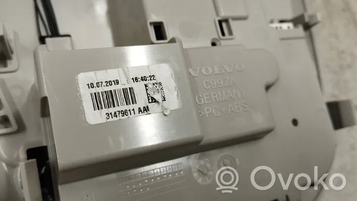 Volvo S90, V90 Illuminazione sedili anteriori 31479611