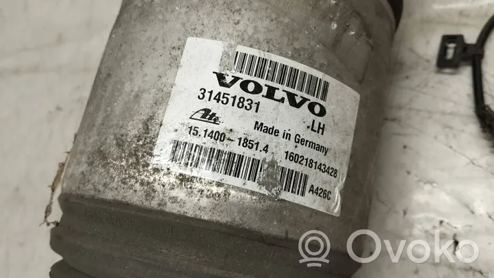 Volvo XC90 Priekinis amortizatorius (pneumatinė/ hidraulinė važiuoklė) 31451831