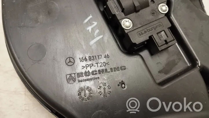 Mercedes-Benz GL X166 Ohjaamon sisäilman ilmakanava A1668311746