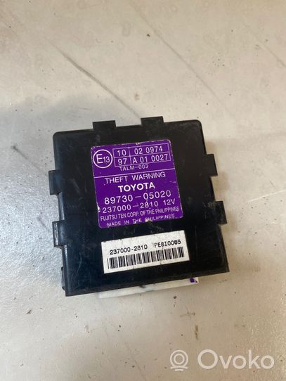 Toyota Avensis T250 Boîtier module alarme 8973005020