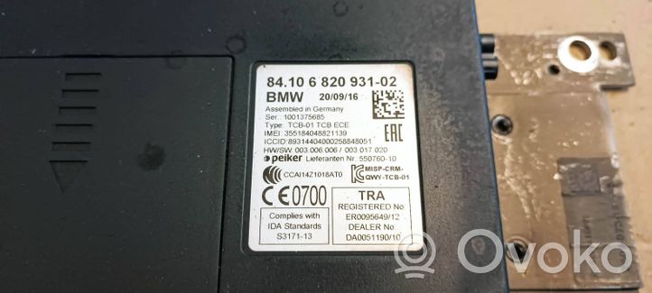 BMW 2 F45 Module unité de contrôle Bluetooth 6820931