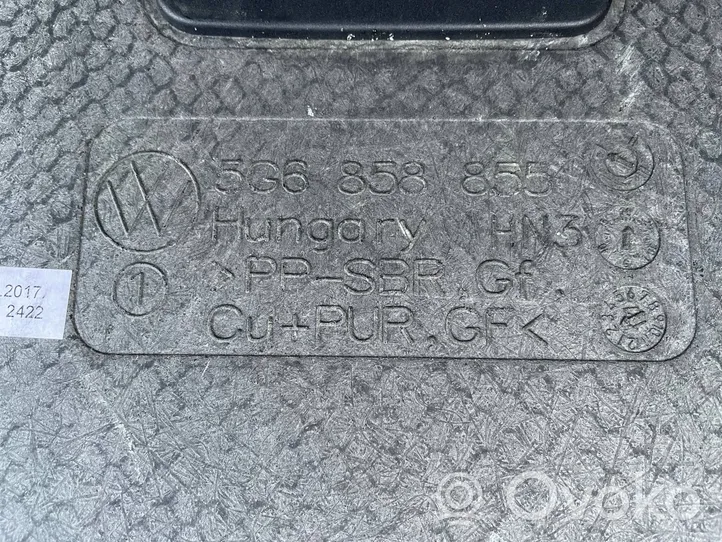 Volkswagen Golf VII Wykładzina bagażnika 5G6858855