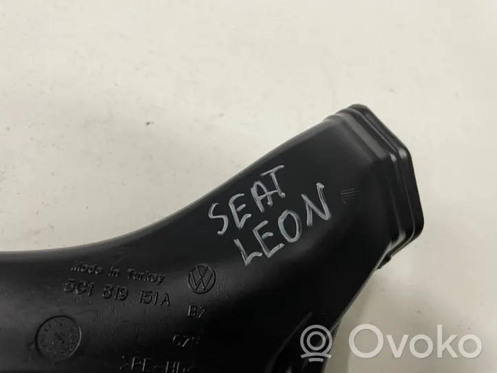 Seat Leon (5F) Ohjaamon sisäilman ilmakanava 5G11819151