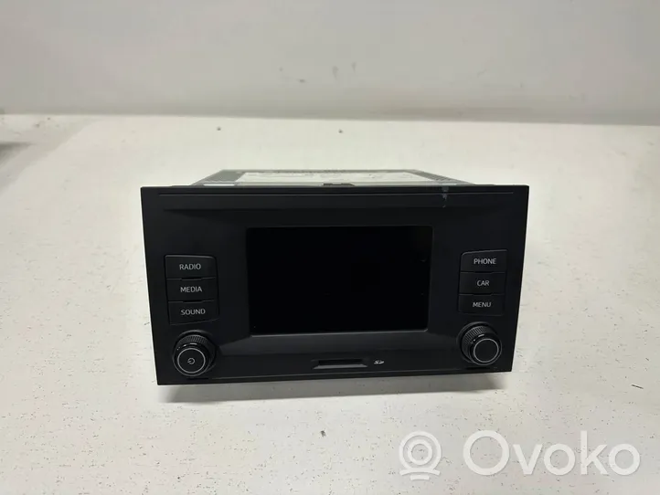 Seat Leon (5F) Radio/CD/DVD/GPS-pääyksikkö 5F0035871D