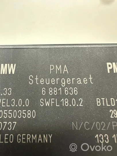 BMW X4 F26 Parkavimo (PDC) daviklių valdymo blokas 6881636