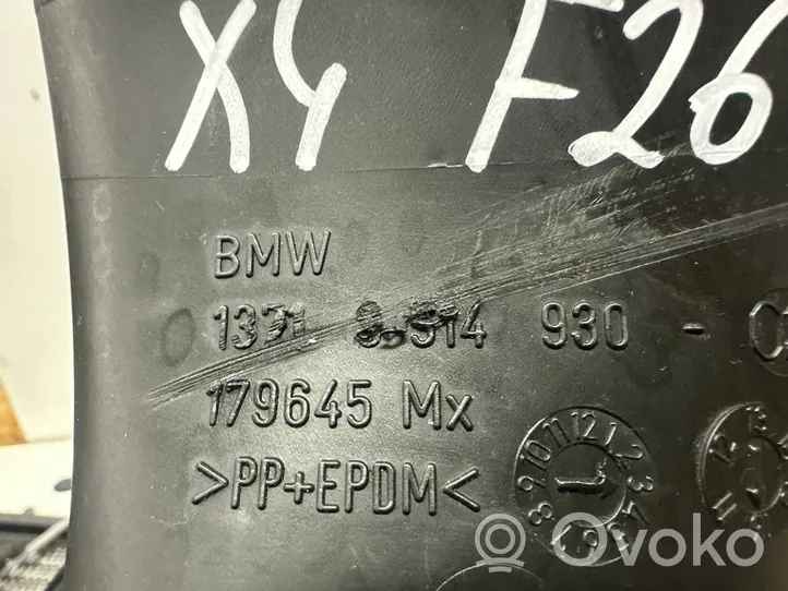 BMW X4 F26 Część rury dolotu powietrza 8914930