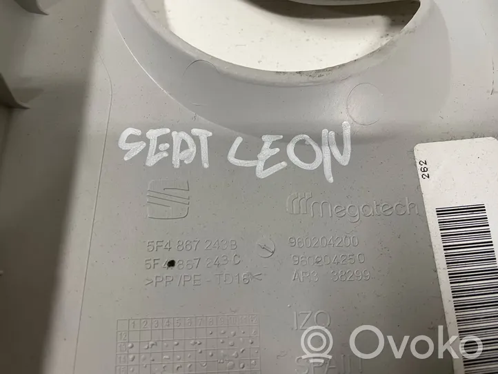 Seat Leon (5F) Osłona górna słupka / B 5F4867243