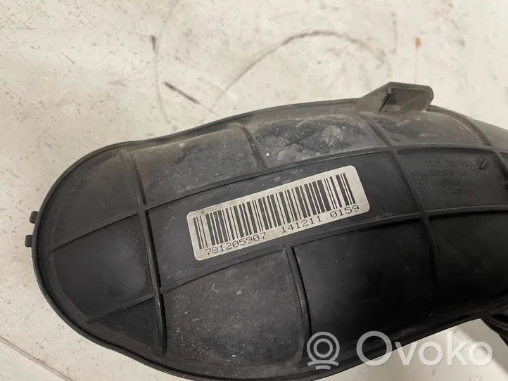 BMW X5 E70 Część rury dolotu powietrza 781205907