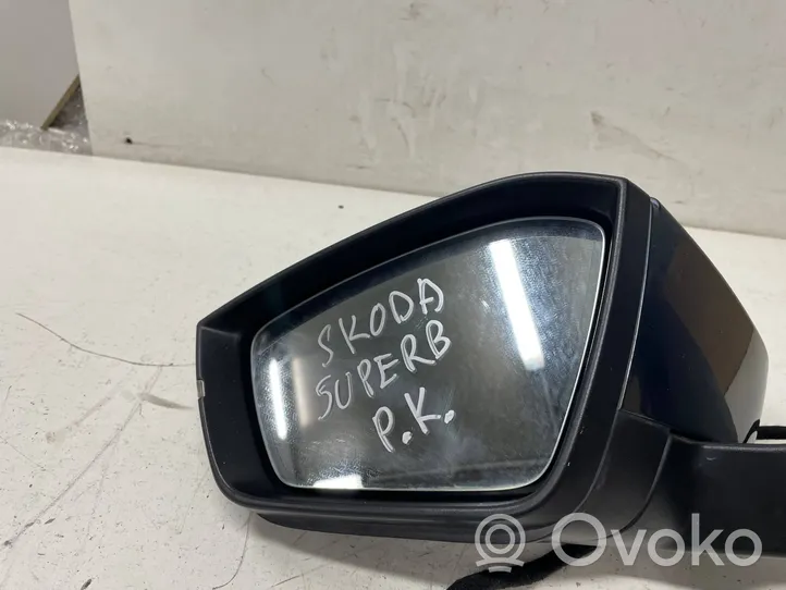 Skoda Superb B8 (3V) Front door electric wing mirror 3V0857933