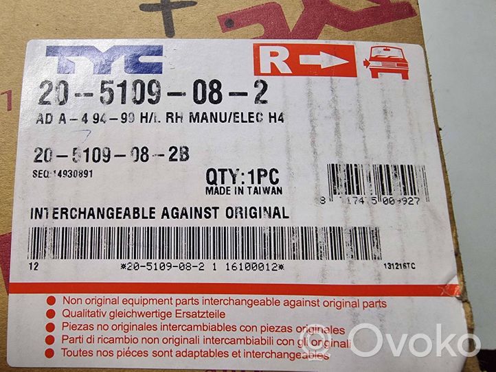 Audi A4 S4 B5 8D Faro/fanale 8D0941030