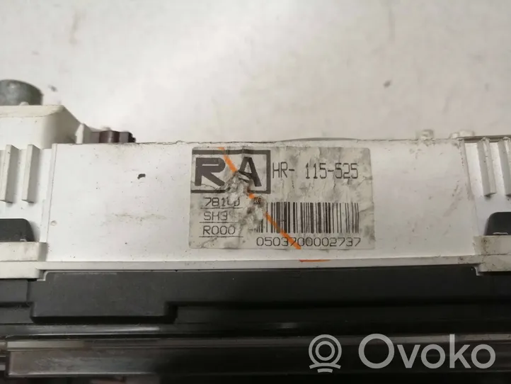 Honda Civic Tachimetro (quadro strumenti) HR115525