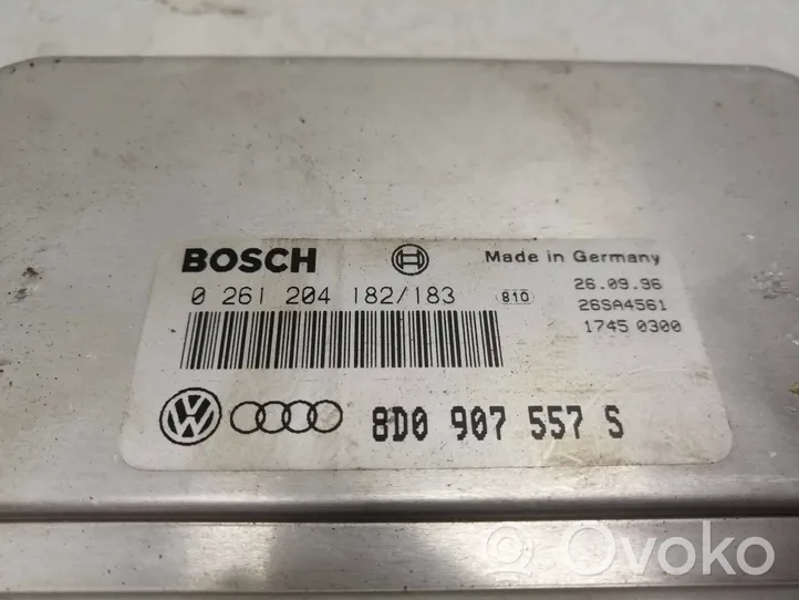 Audi A4 S4 B5 8D Блок управления двигателя 8D0907557S