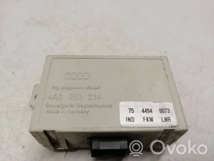 Audi A4 S4 B5 8D Unité de commande dispositif d'immobilisation 4A0953234