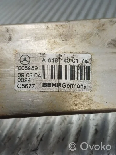 Mercedes-Benz C W203 Refroidisseur de vanne EGR A6461400175