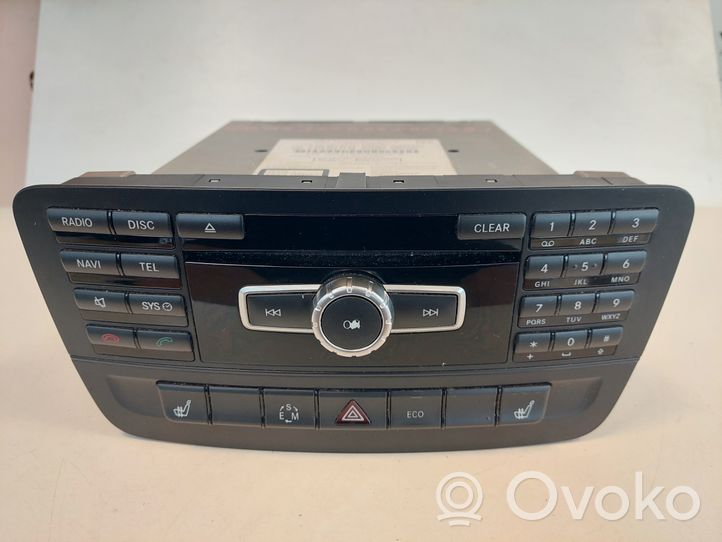 Mercedes-Benz CLA C117 X117 W117 Radio/CD/DVD/GPS-pääyksikkö A2469000612