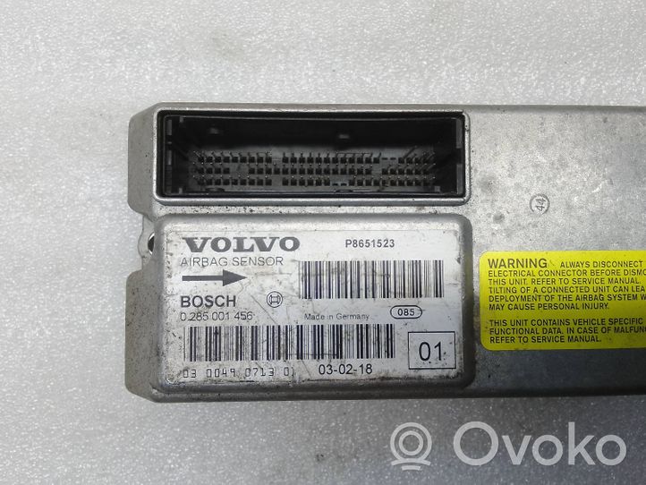 Volvo V70 Module de contrôle airbag P8651523