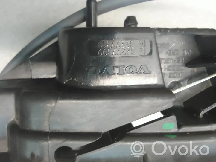 Volvo S60 Système poignée, câble pour serrure de capot 32277399