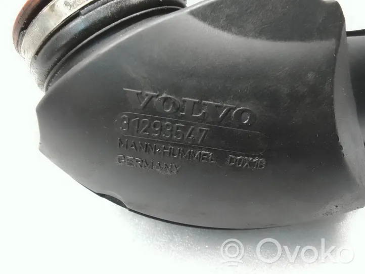 Volvo XC60 Rura / Wąż dolotowy powietrza turbiny 31293547