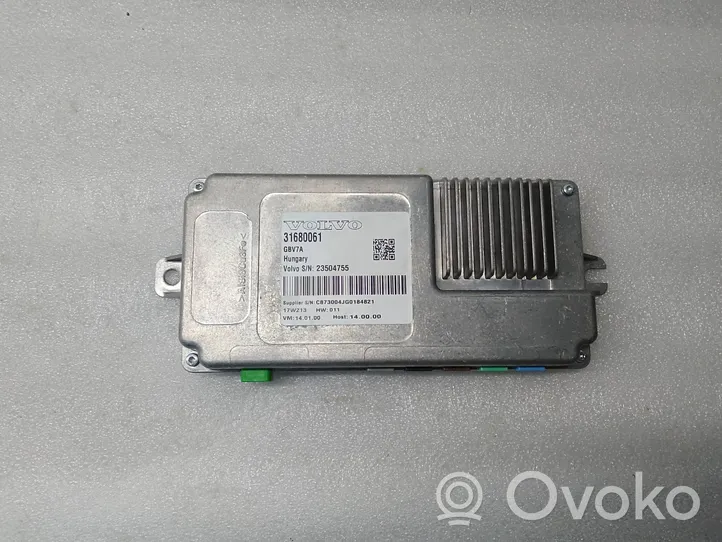 Volvo S90, V90 Pysäköintitutkan (PCD) ohjainlaite/moduuli 31680061