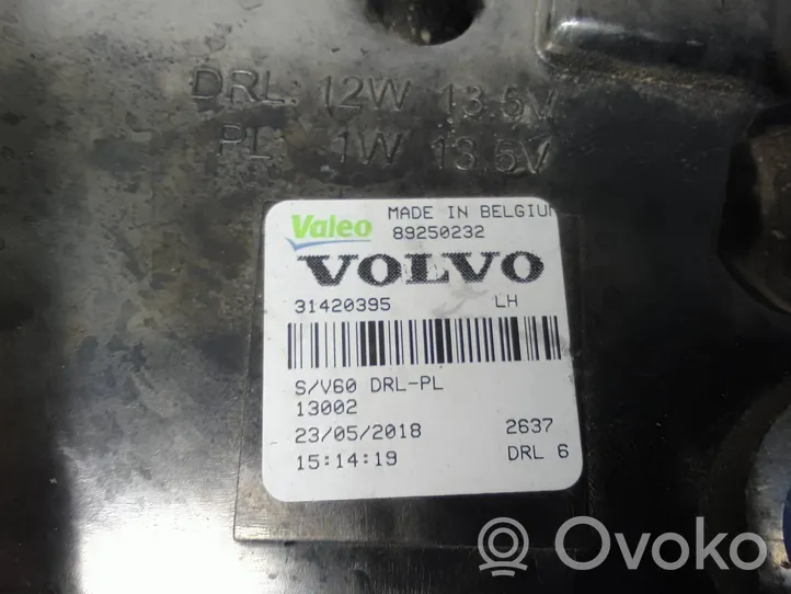 Volvo S60 LED-päiväajovalo 31420395