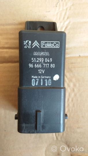 Citroen C3 Glow plug pre-heat relay 9666671780