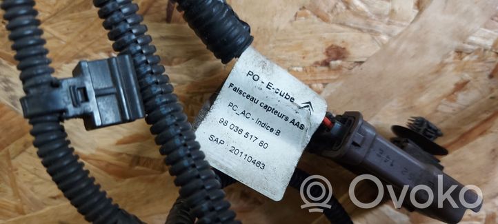 Citroen C4 Cactus Parking sensor (PDC) wiring loom 9803651780