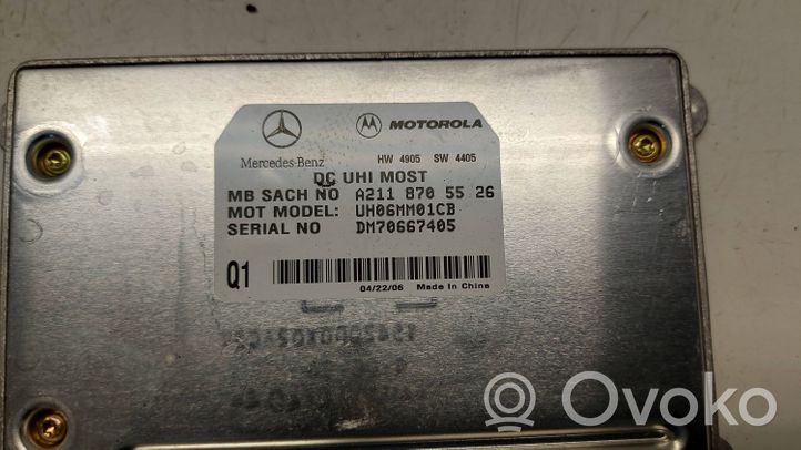 Mercedes-Benz SLK R171 Bluetooth modulis a2118705526