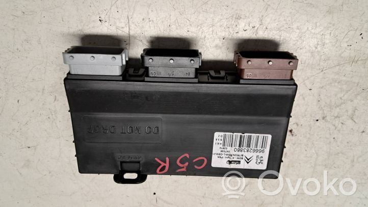 Citroen C5 Seat control module 9666283880