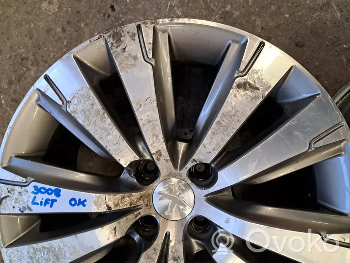 Peugeot 3008 I R17 alloy rim 9802462377