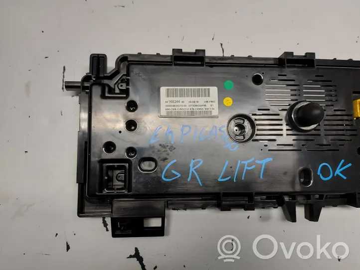 Citroen C4 Grand Picasso Compteur de vitesse tableau de bord 9816824480