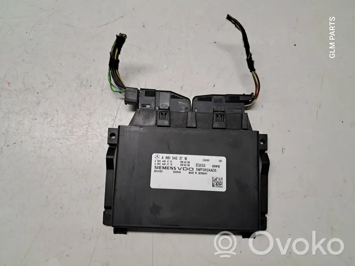 Mercedes-Benz CLK A209 C209 Module de contrôle de boîte de vitesses ECU A0015453716