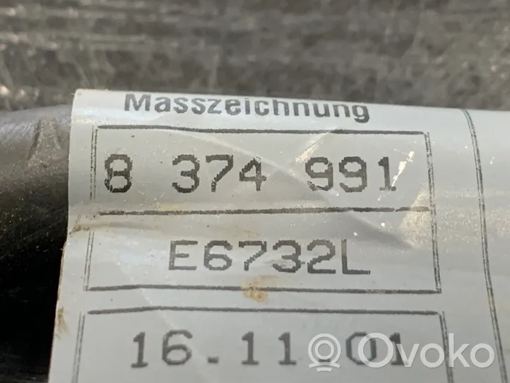 BMW 3 E46 Minus / Klema / Przewód akumulatora 8374991