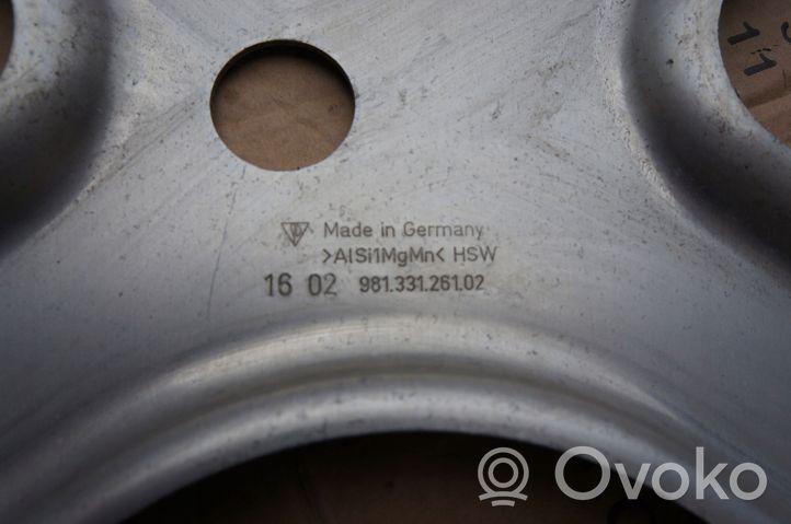Porsche Cayman 981 Variklio dugno apsauga 98150552510