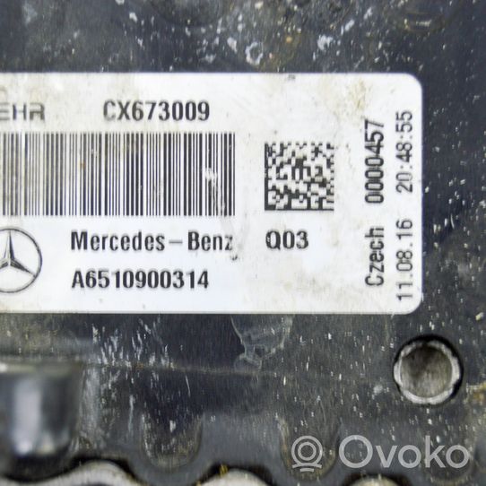 Mercedes-Benz C W205 Refroidisseur intermédiaire A6510900314