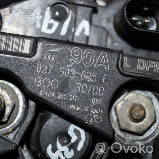 Skoda Fabia Mk1 (6Y) Generaattori/laturi 037903025F