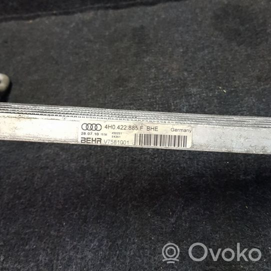 Audi A8 S8 D4 4H Pavarų dėžės tepalo radiatorius 4H0422885F