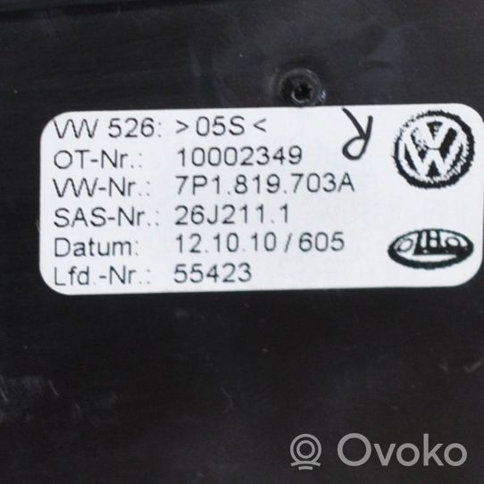 Volkswagen Touareg II Copertura griglia di ventilazione cruscotto 7P1819703A