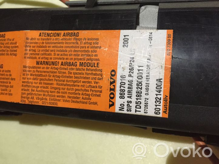 Volvo V70 Airbag del asiento 8687016