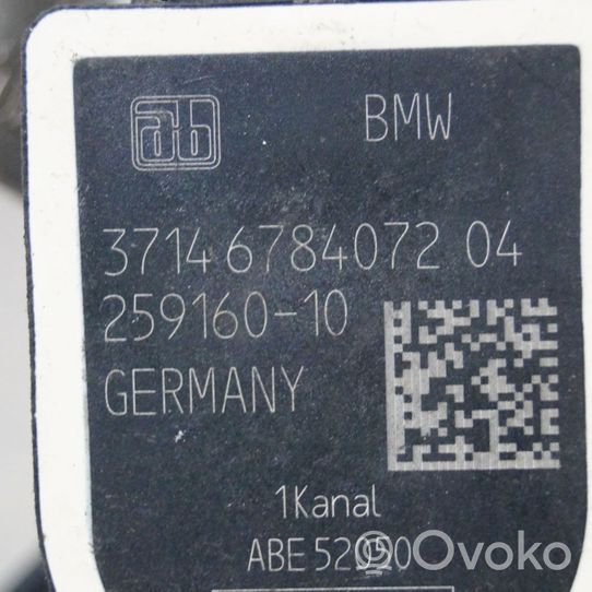 BMW 5 GT F07 Capteur de niveau de phare 6784072