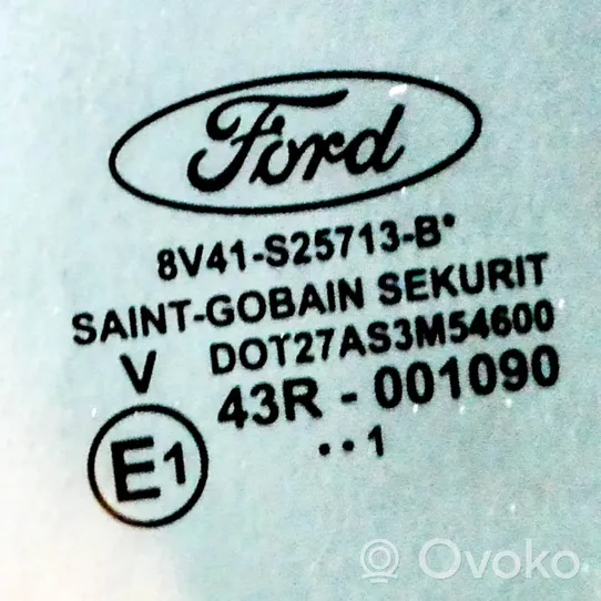 Ford Kuga I Vitre de fenêtre porte arrière 8V41S25713B