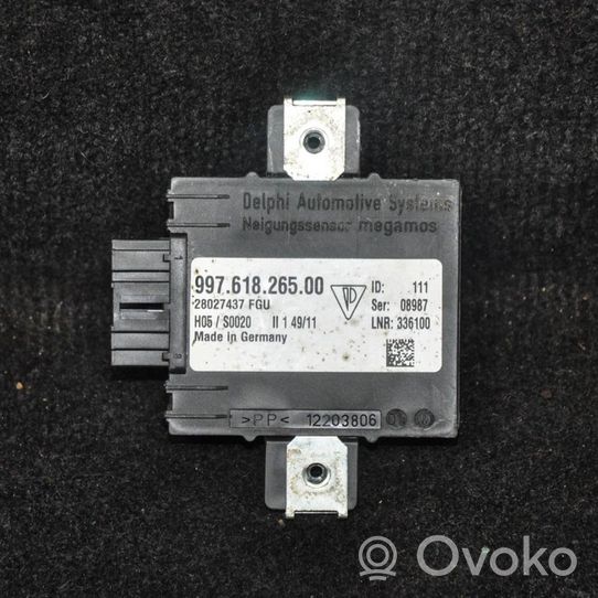 Porsche 911 997 Inne wyposażenie elektryczne 99761826500