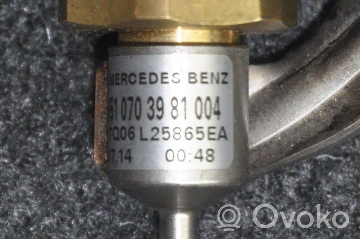 Mercedes-Benz C W205 Capteur de pression de carburant A6510703981